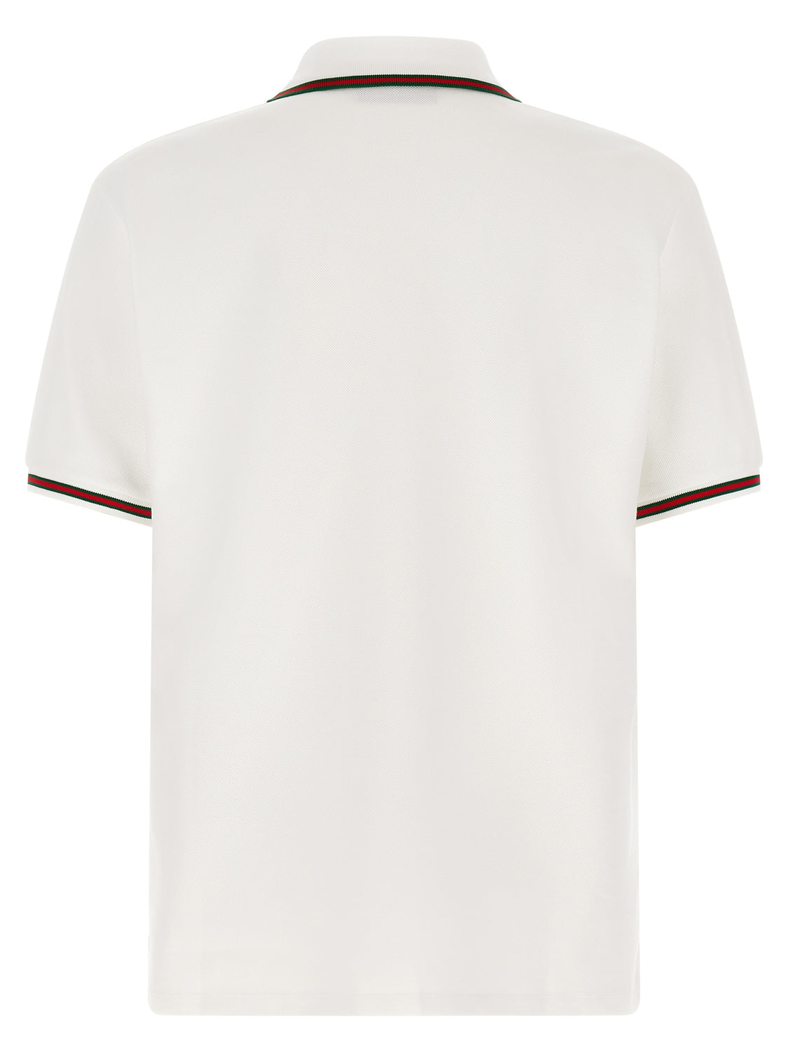 White Cotton Polo Shirt