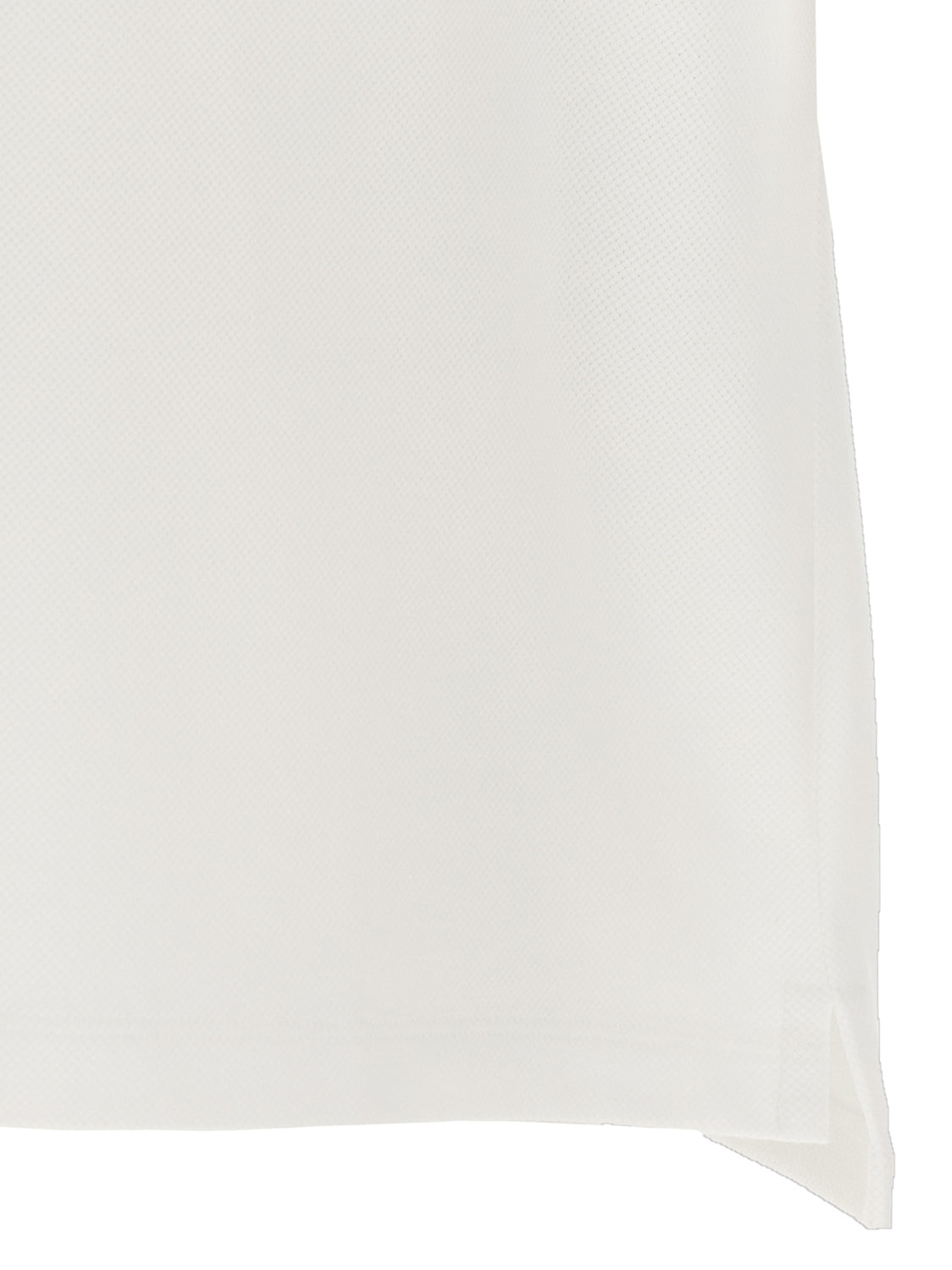 White Cotton Polo Shirt