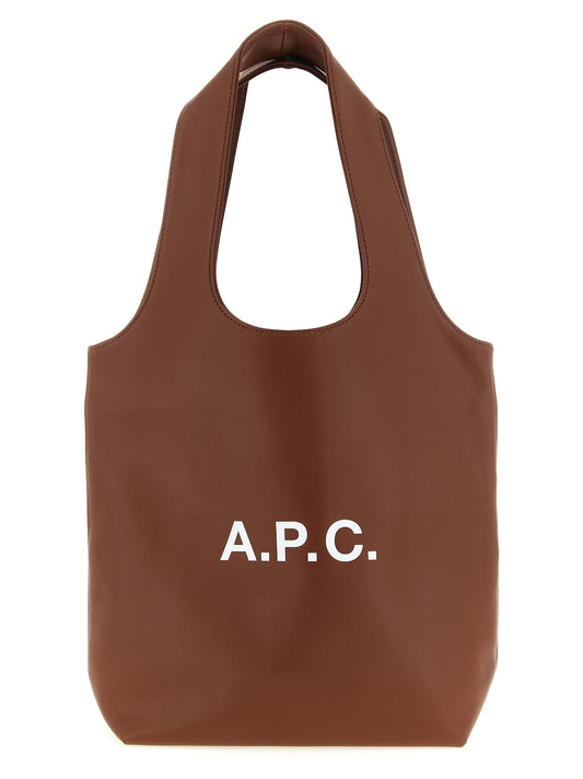 Brown Polyester Handbag