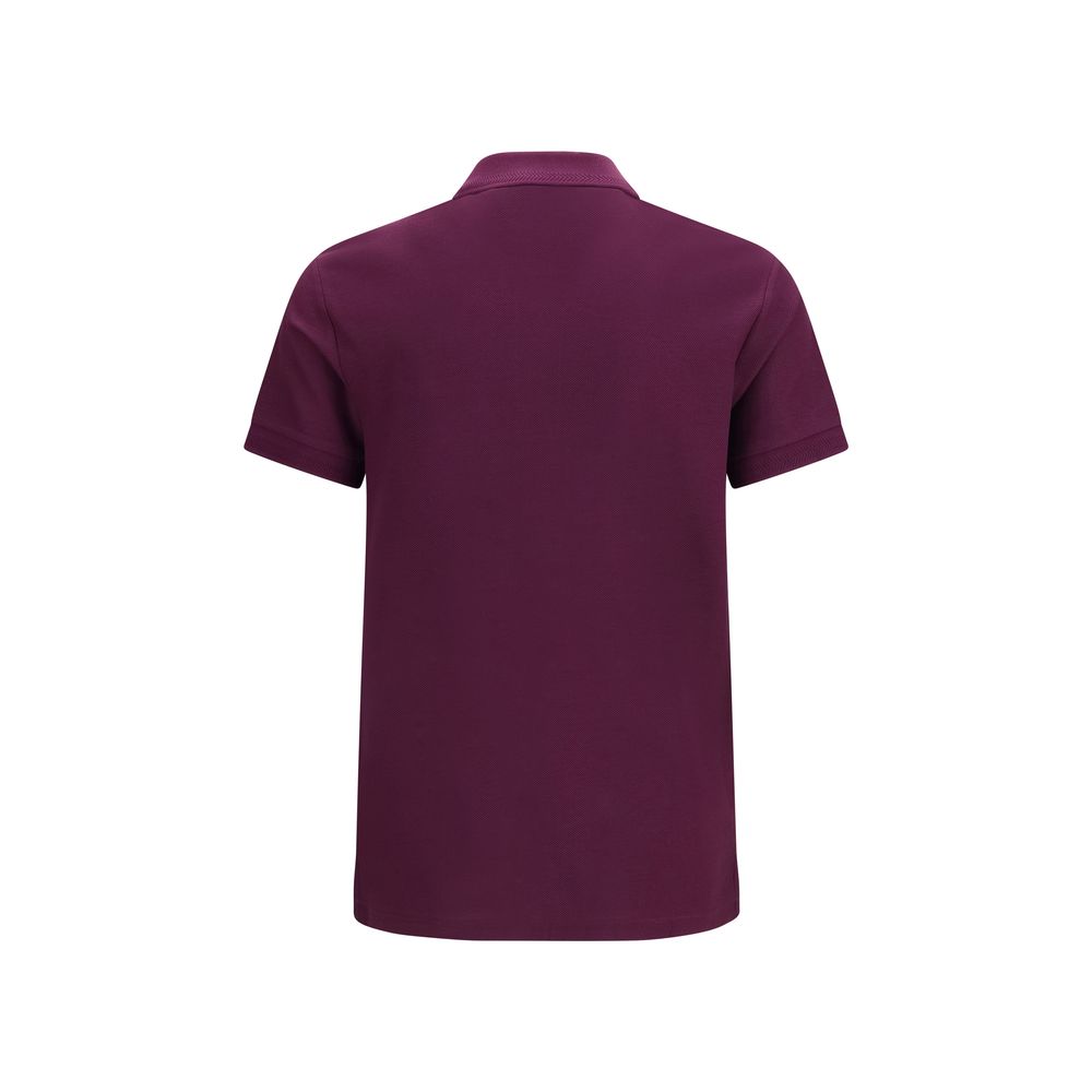 Purple Cotton Polo Shirt
