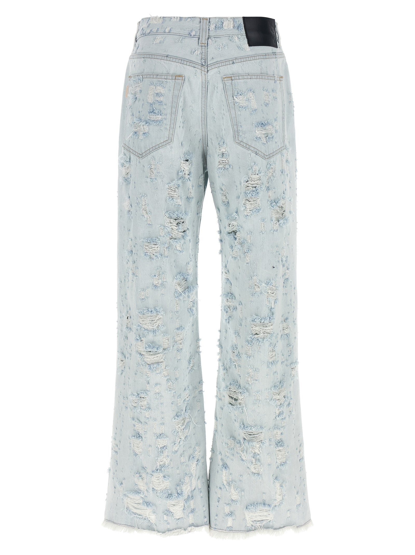 Blue Cotton Jeans Denim