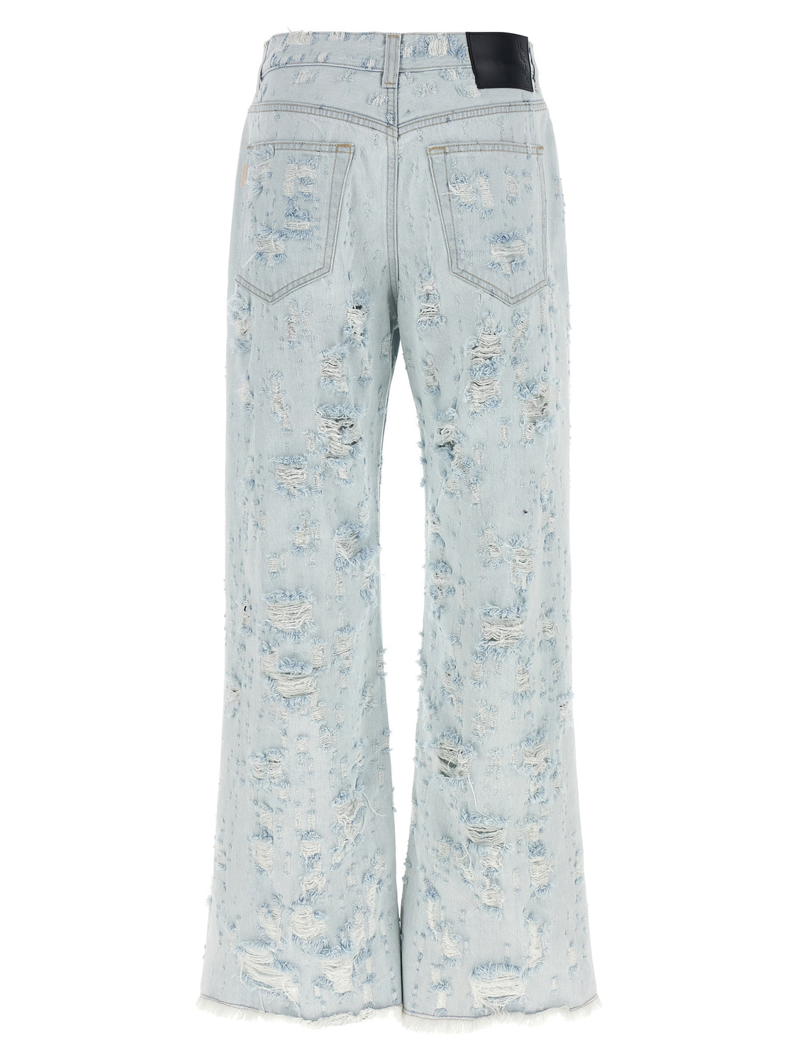 Blue Cotton Jeans Denim