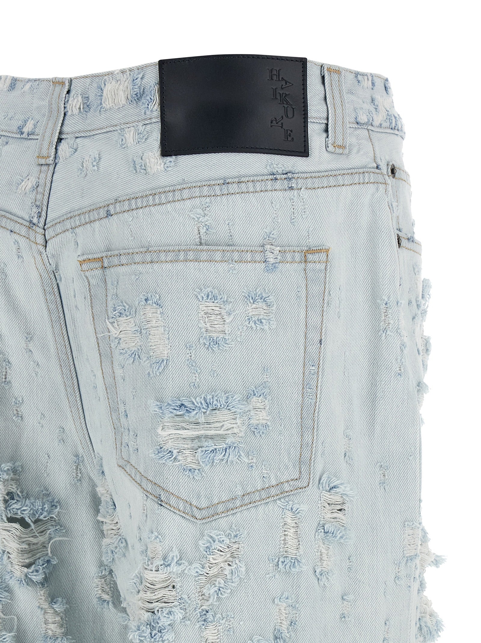 Blue Cotton Jeans Denim