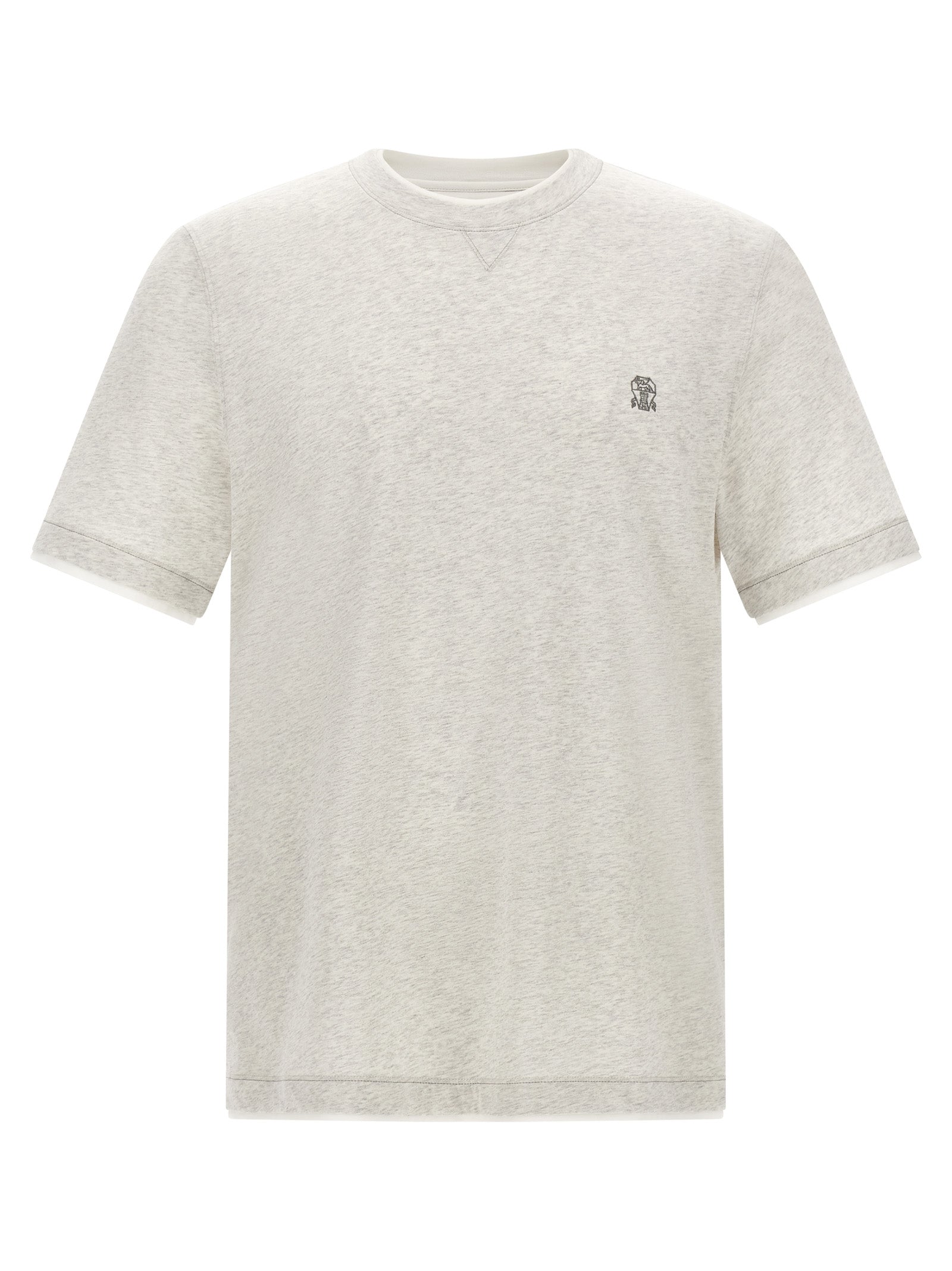 Gray Cotton T-Shirt