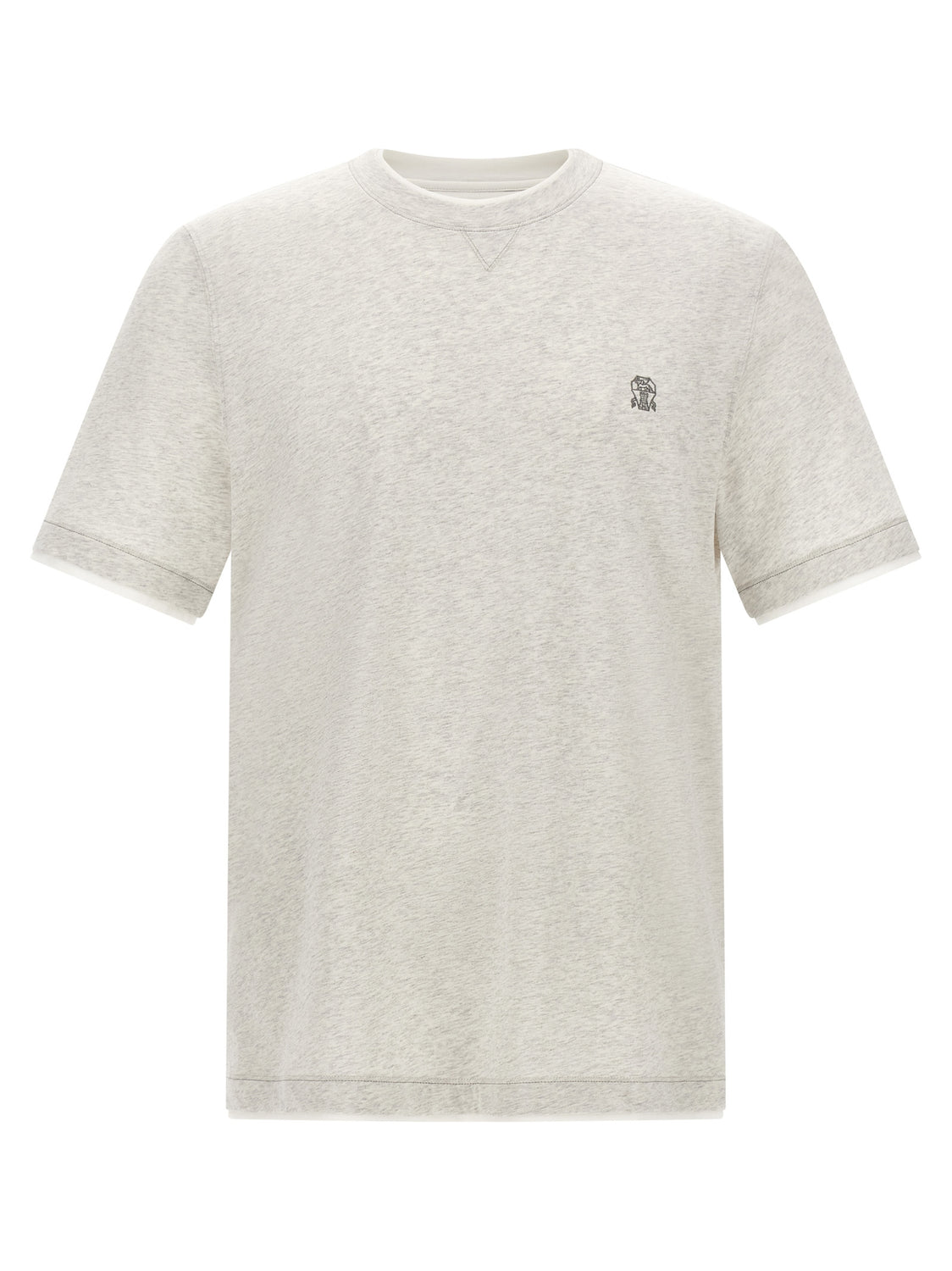 Gray Cotton T-Shirt