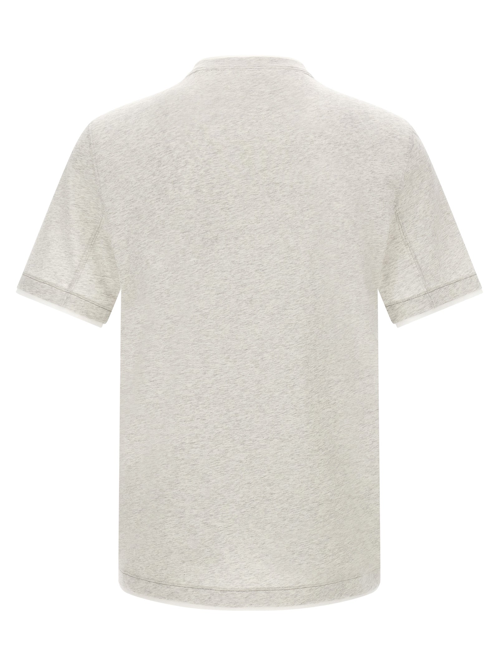 Gray Cotton T-Shirt