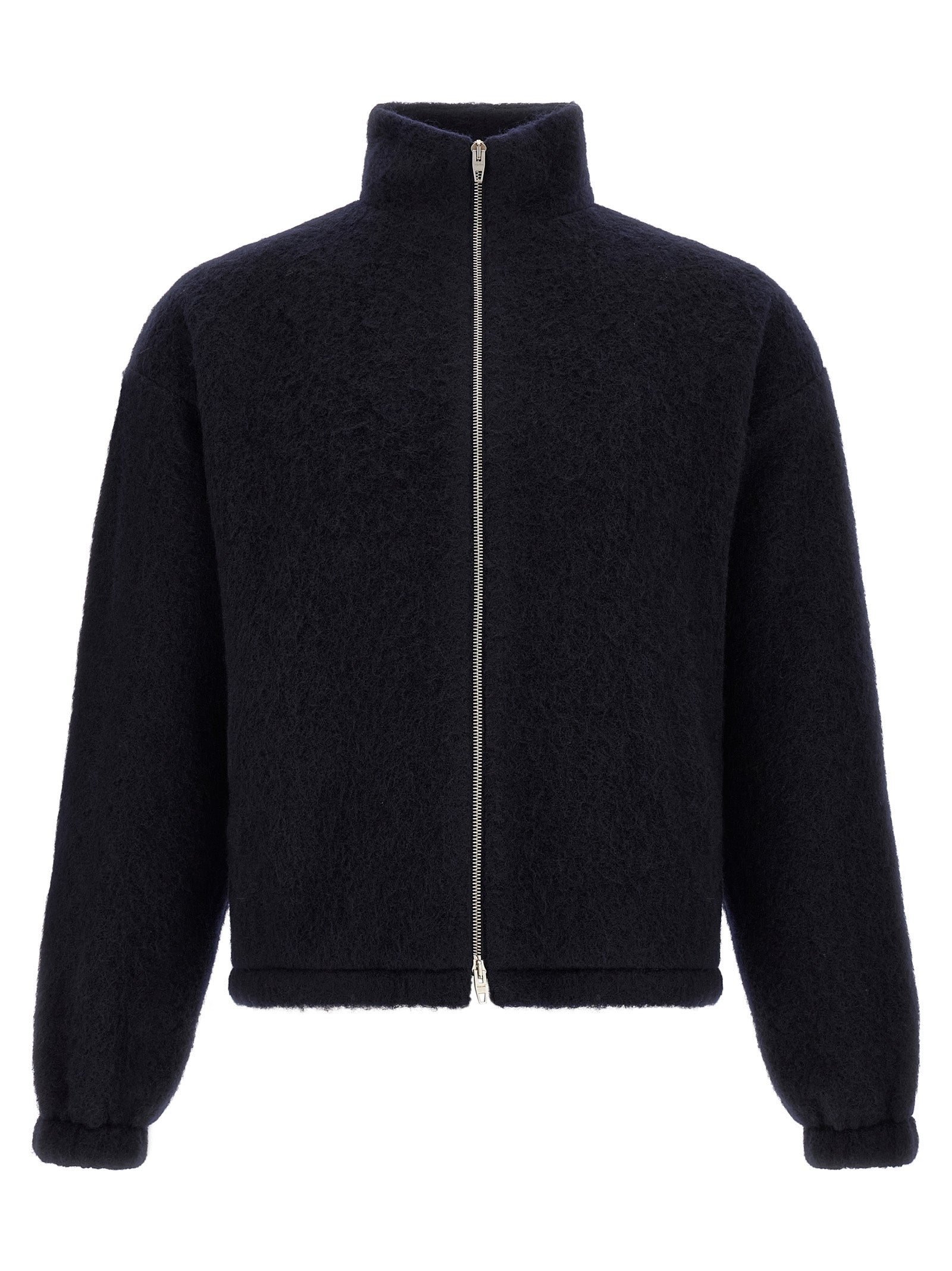 Blue Wool Sweatshirt