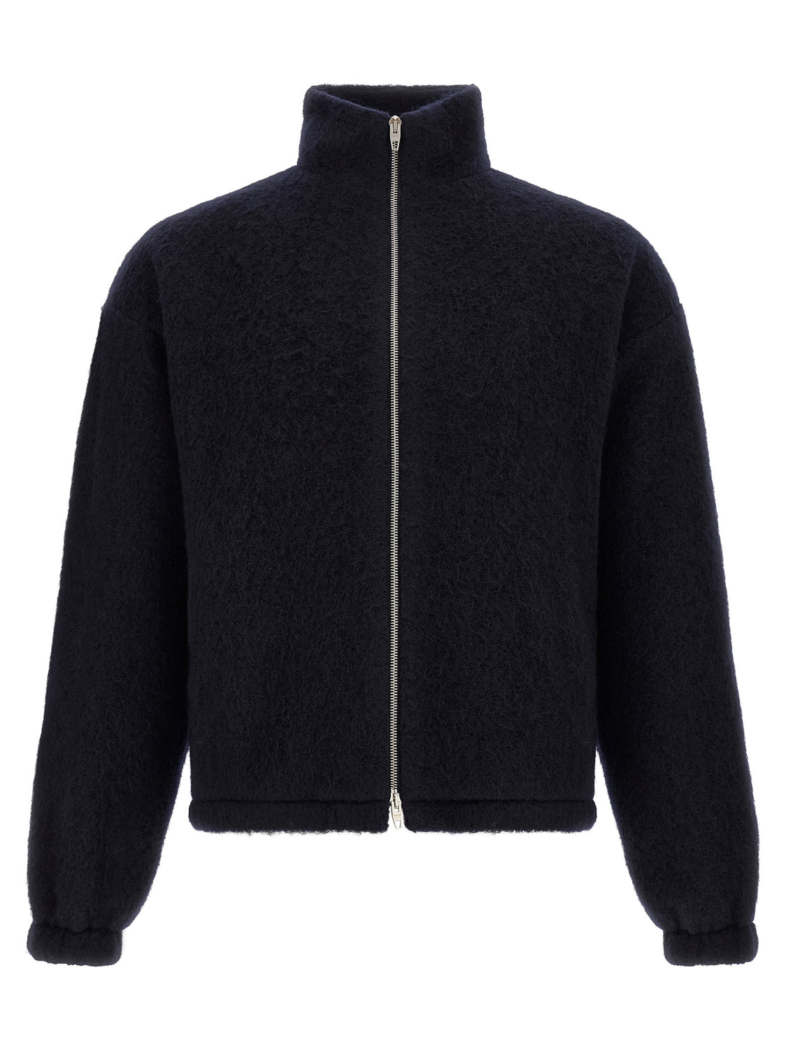Blue Wool Sweatshirt