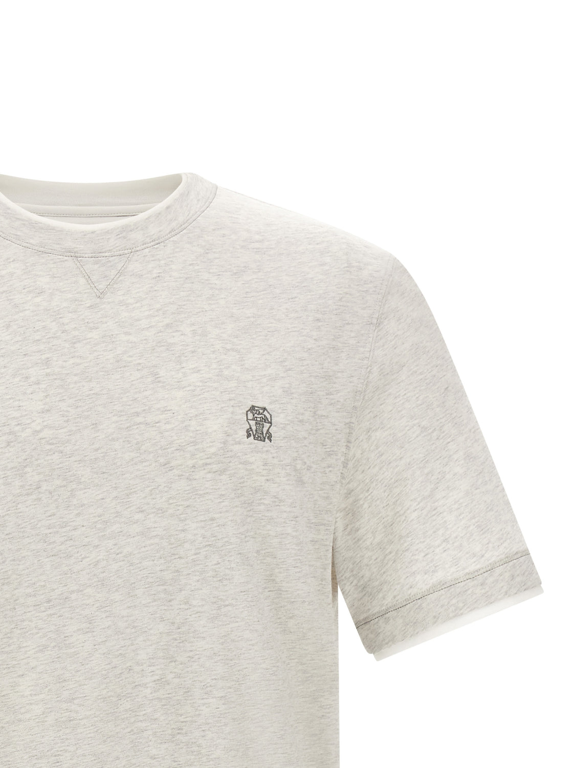 Gray Cotton T-Shirt