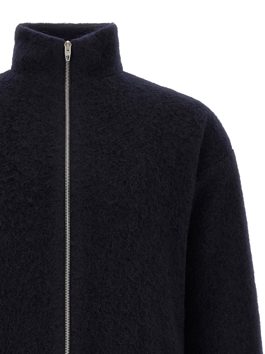 Blue Wool Sweatshirt