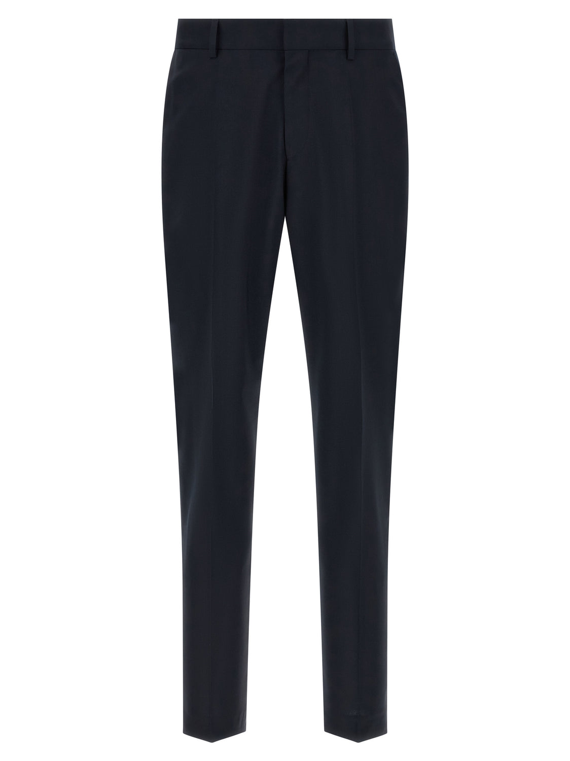 Blue Virgin Wool Two-Piece Suit