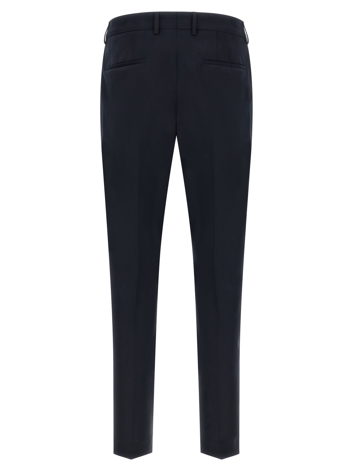 Blue Virgin Wool Two-Piece Suit