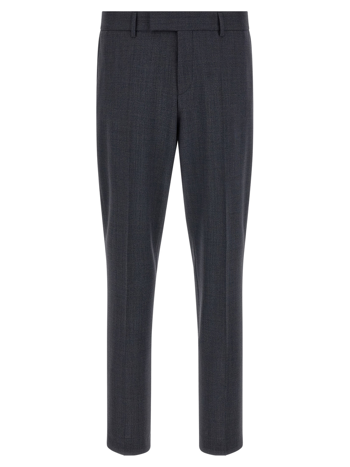 Blue Polyester Two-Piece Suit