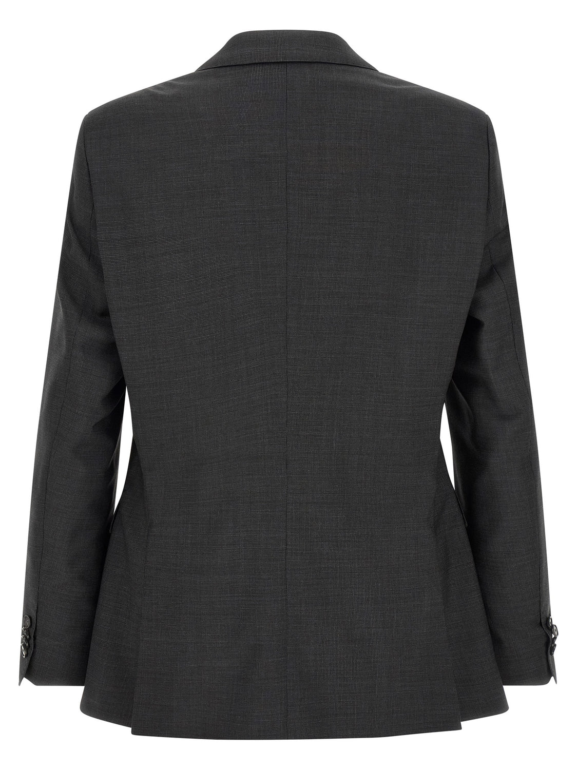 Gray Virgin Wool Two-Piece Suit