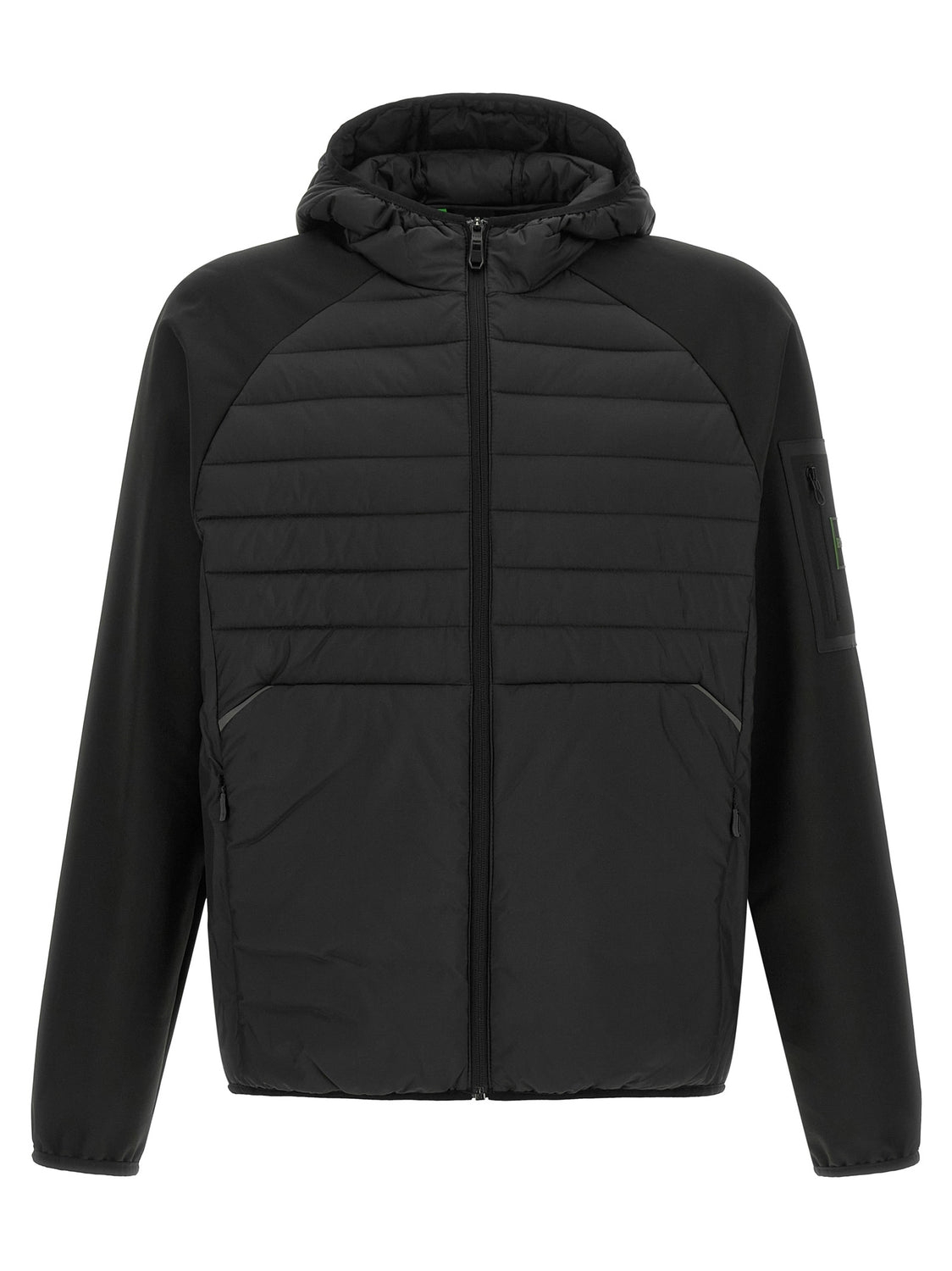 Black Rubber Sweatshirt