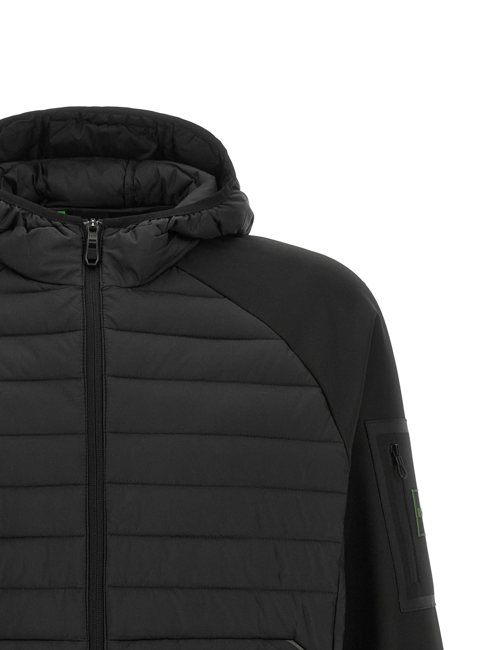 Black Rubber Sweatshirt