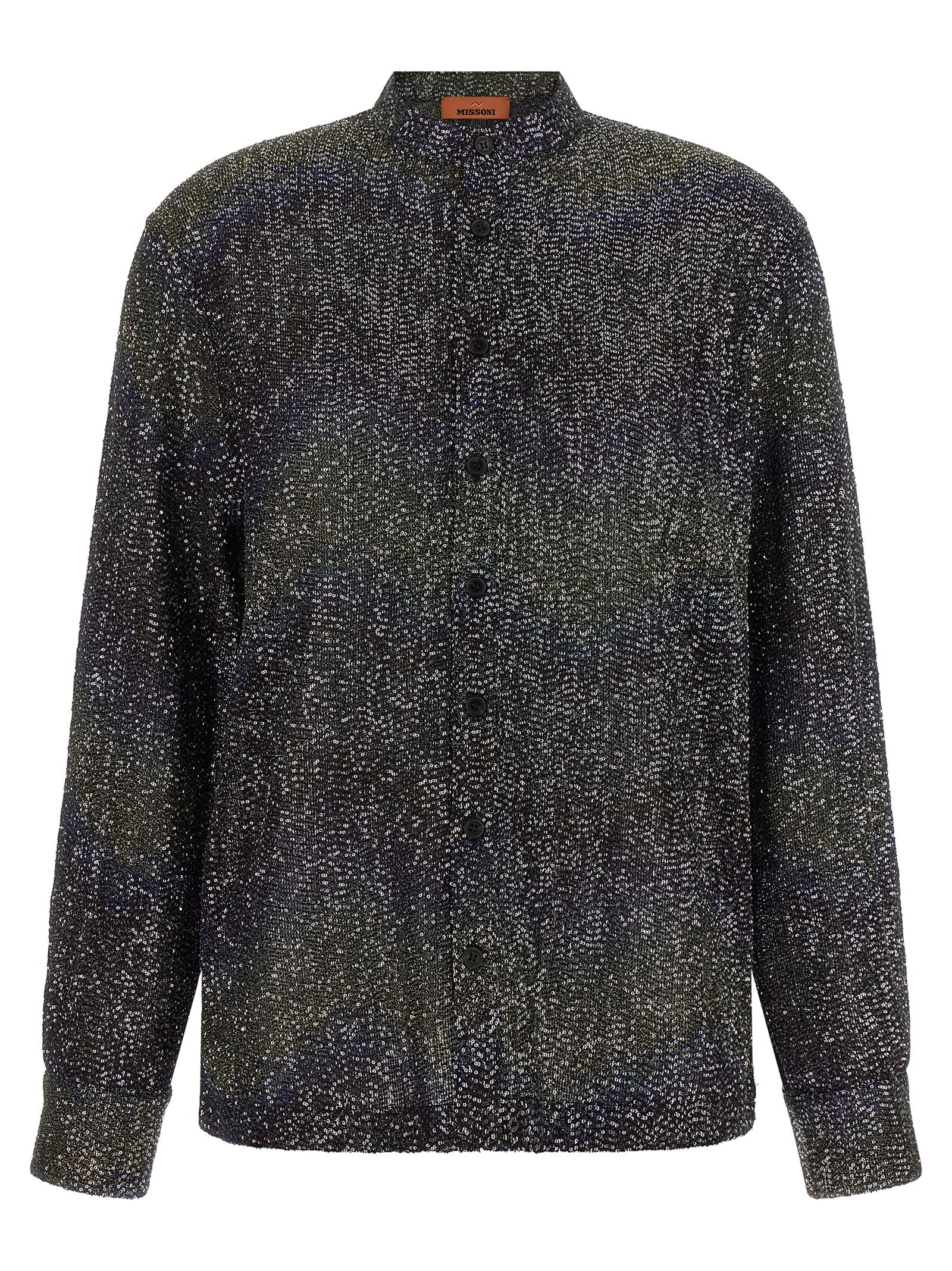 Multicolor Polyamide Cardigan