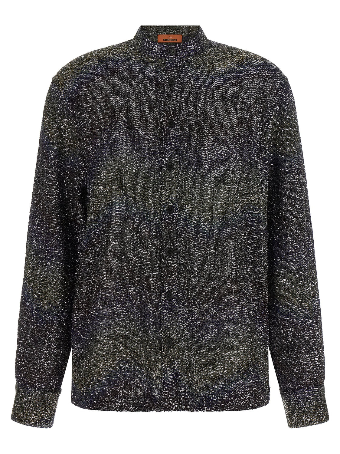 Multicolor Polyamide Cardigan