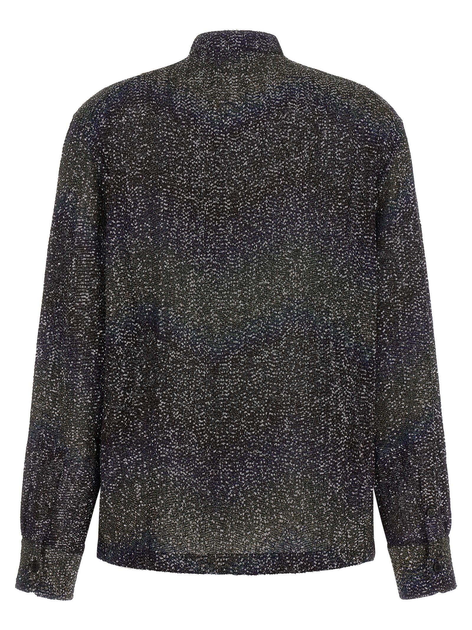 Multicolor Polyamide Cardigan