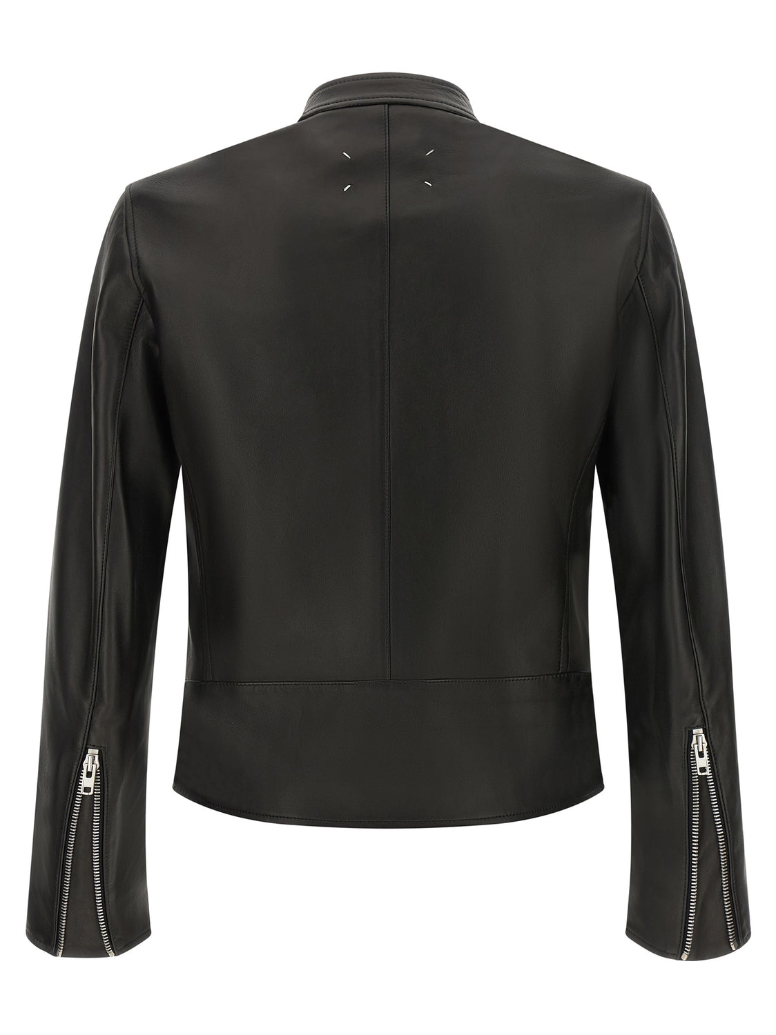 Black Lamb Leather Leather Jacket