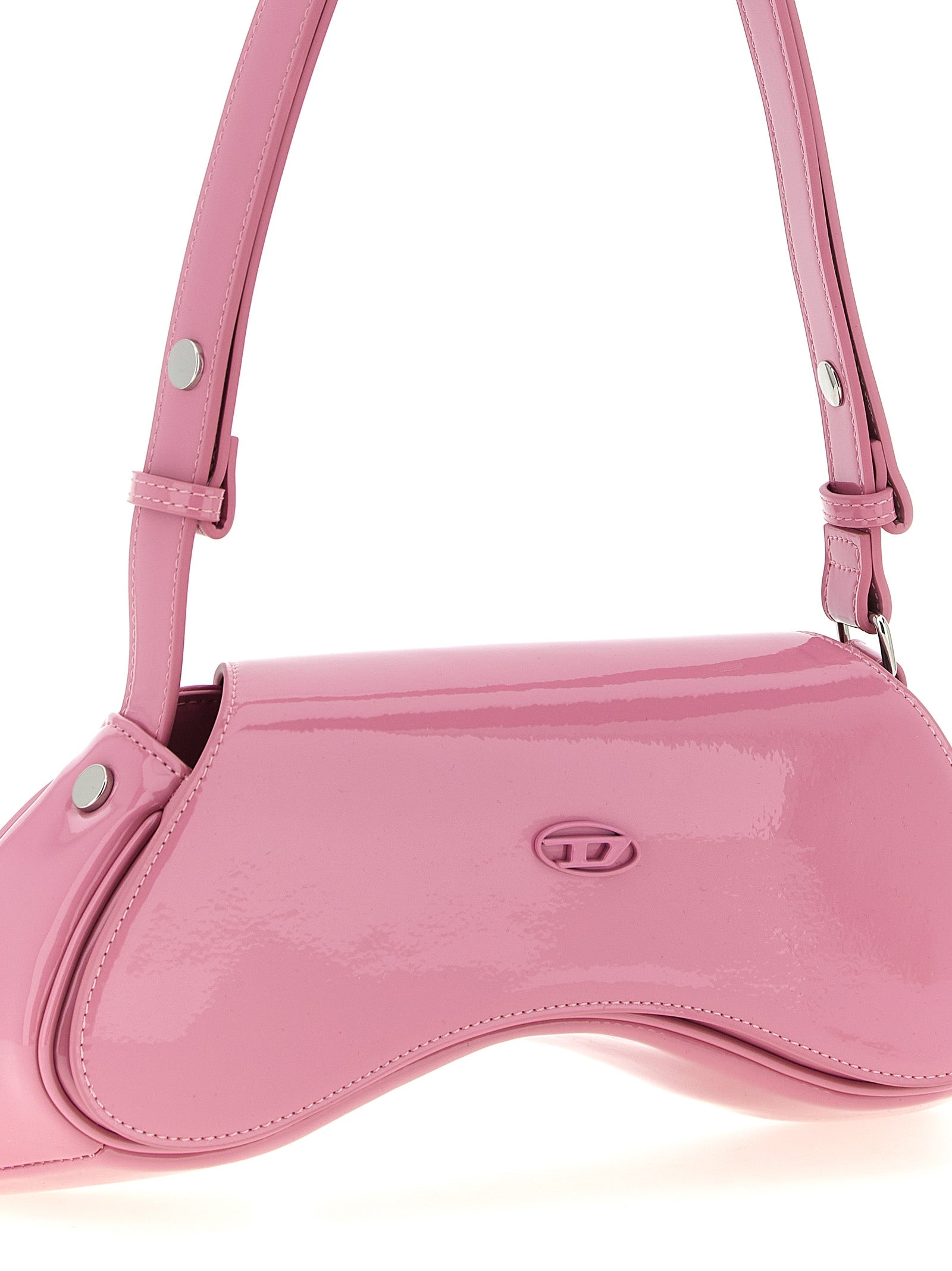 Multicolor Polyethylene Crossbody Bag