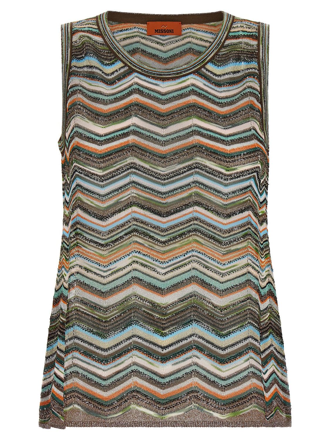 Multicolor Viscose Blouse