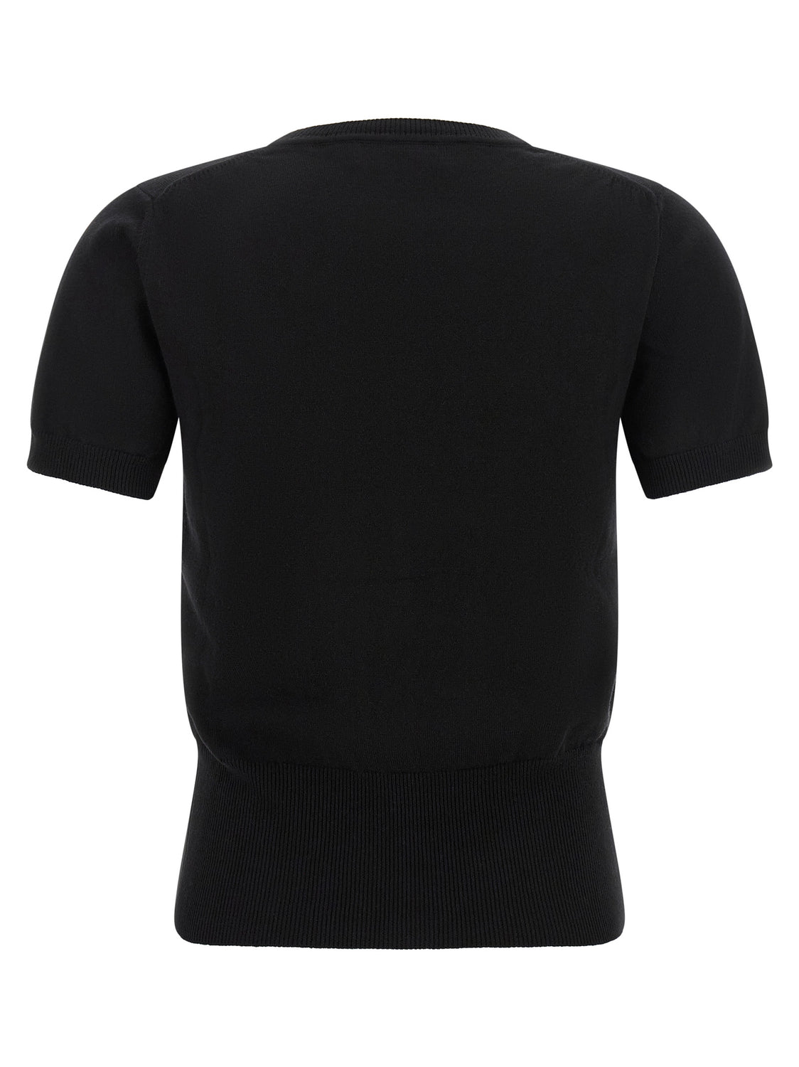 Black Cotton Cardigan
