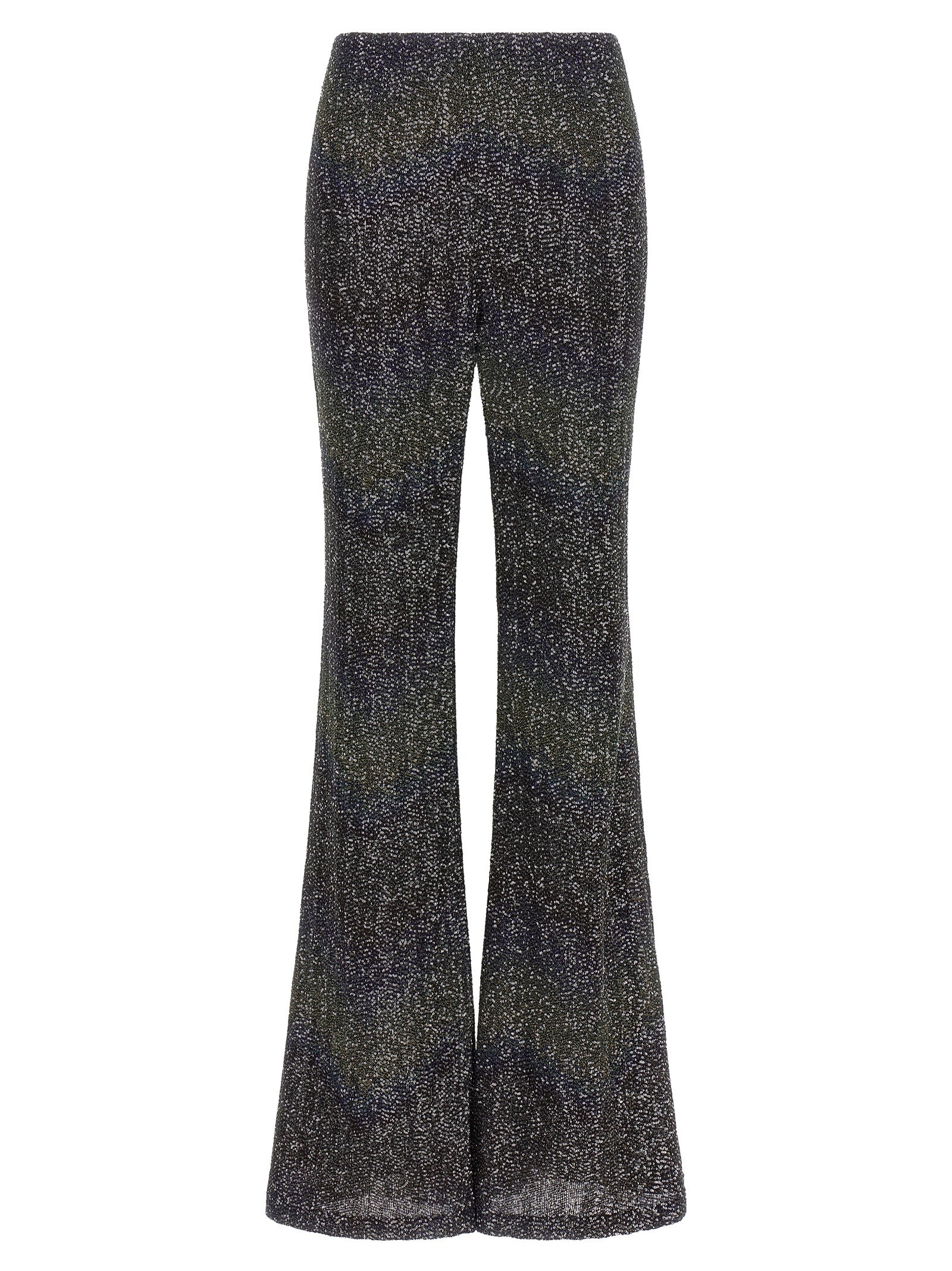 Multicolor Polyamide Flared Pants