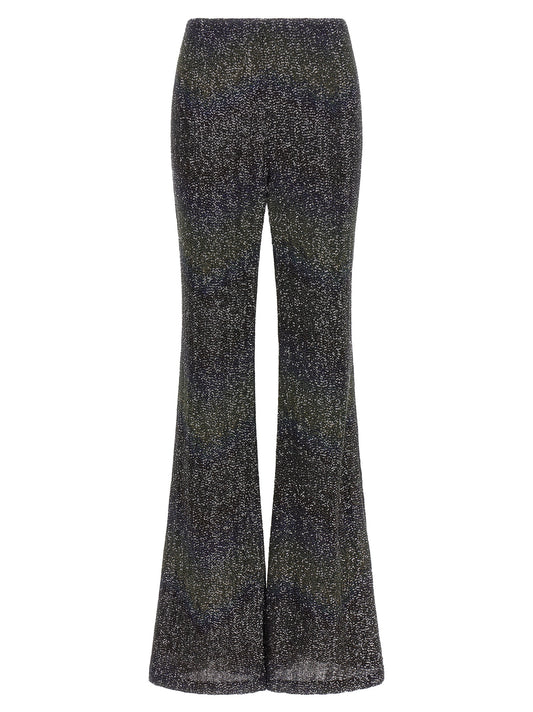 Multicolor Polyamide Flared Pants