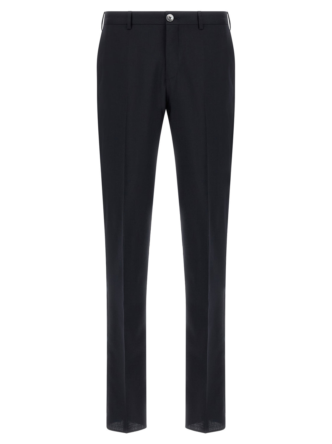 Black Wool Two-Piece Suit
