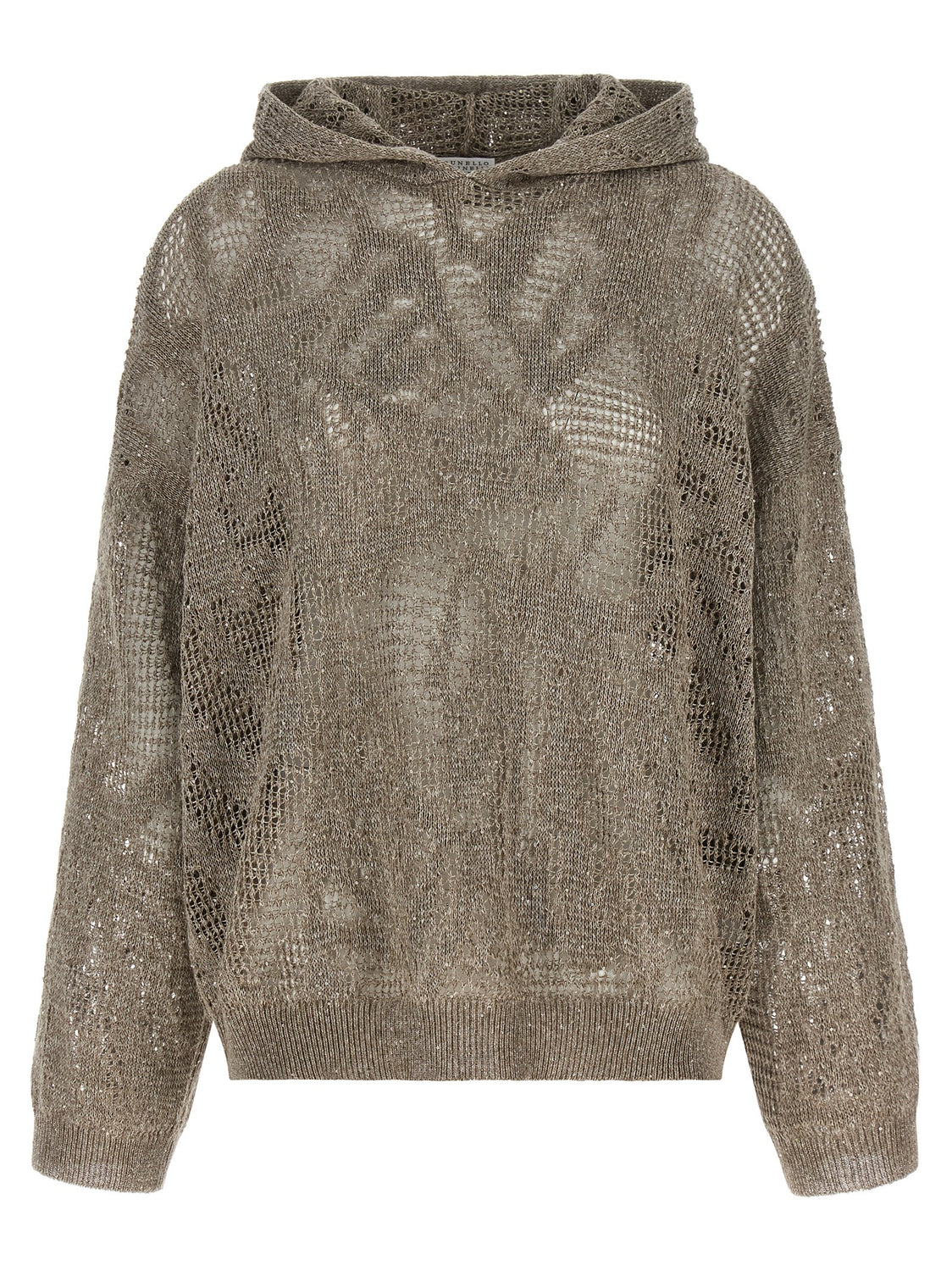 Brown Linen Cardigan