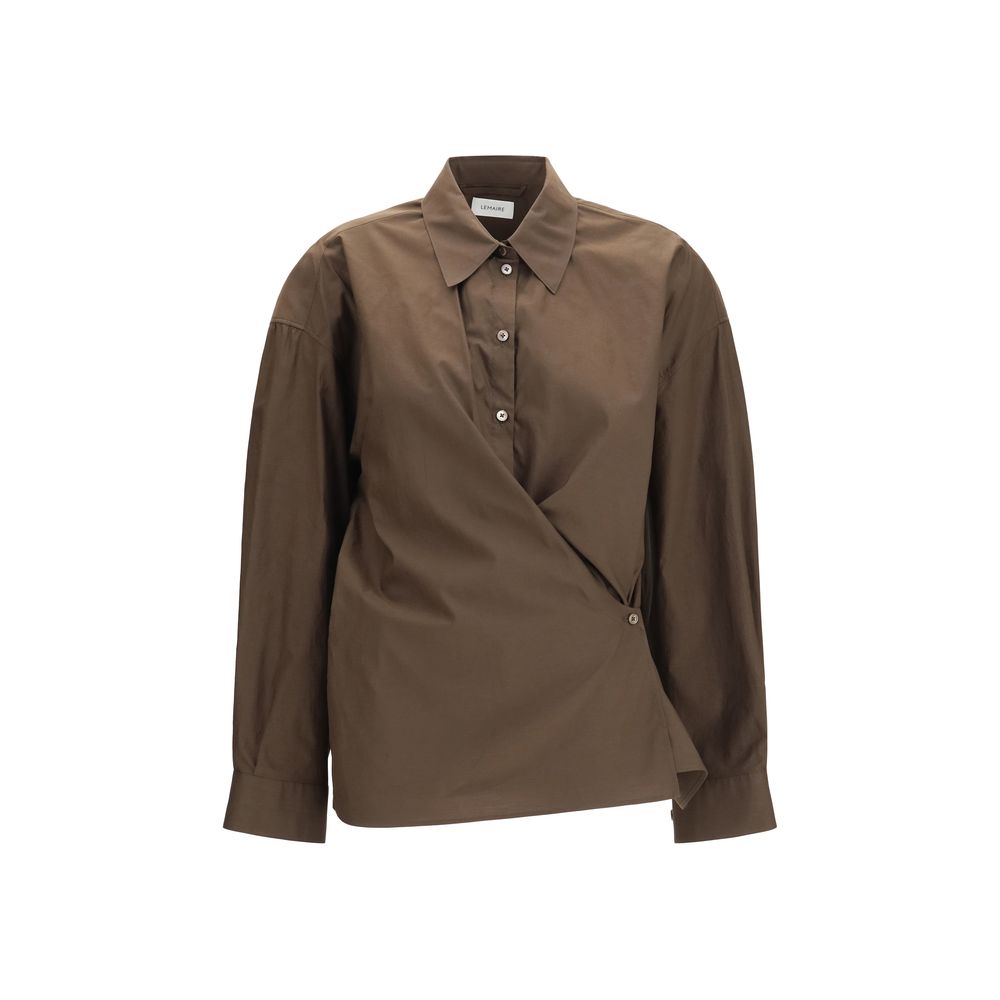 Brown Cotton Shirt