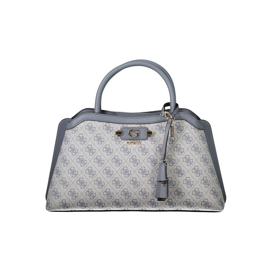 Azzurro Polyurethane Women's Bag