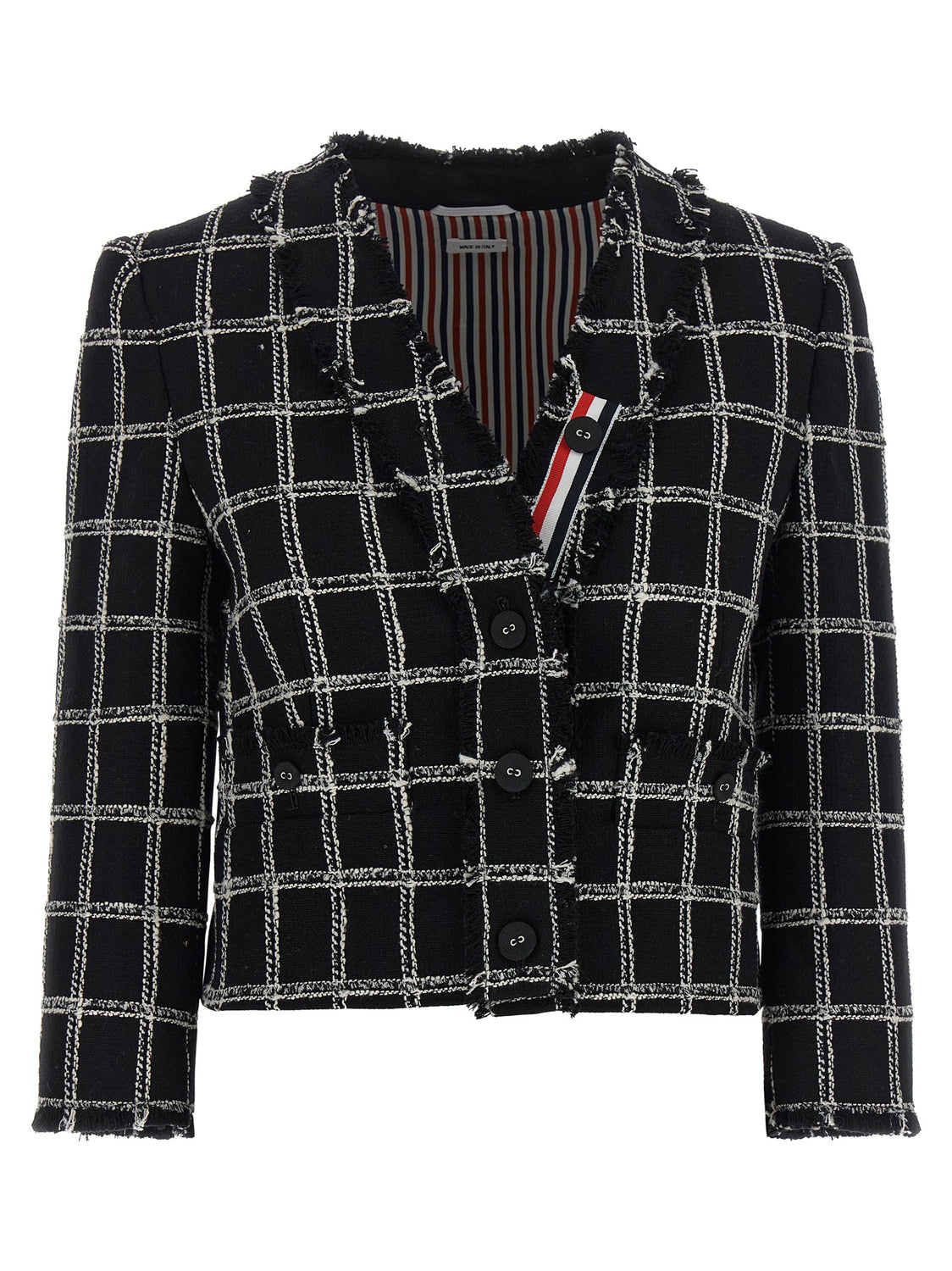 Multicolor Cotton Blazer