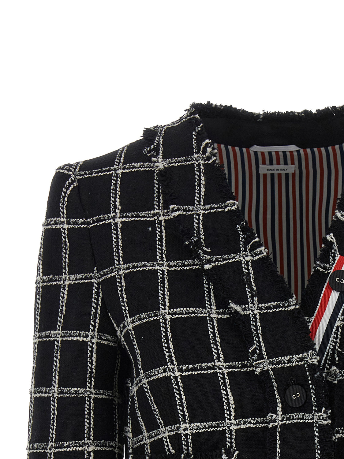 Multicolor Cotton Blazer