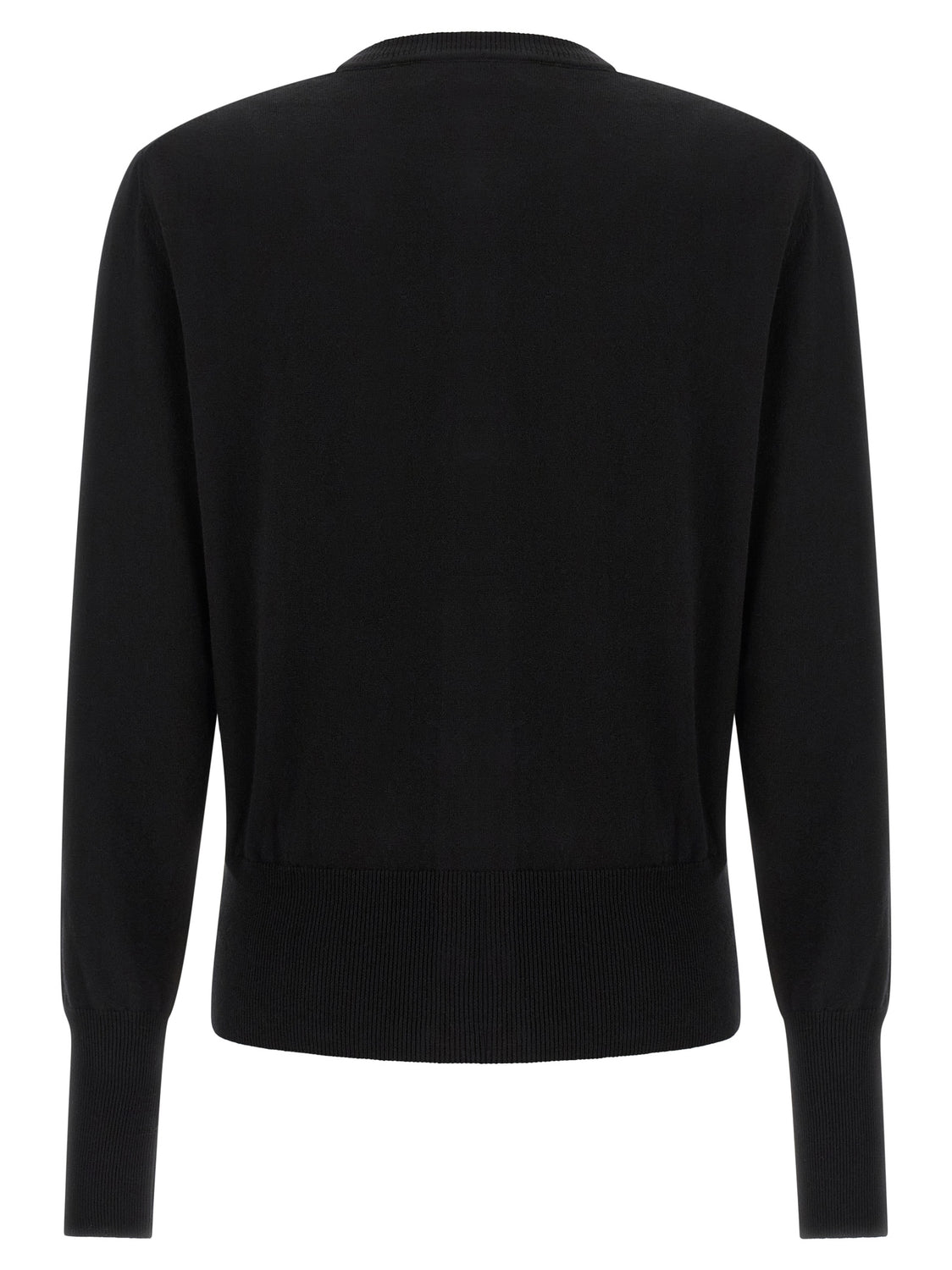 Black Cotton Cardigan