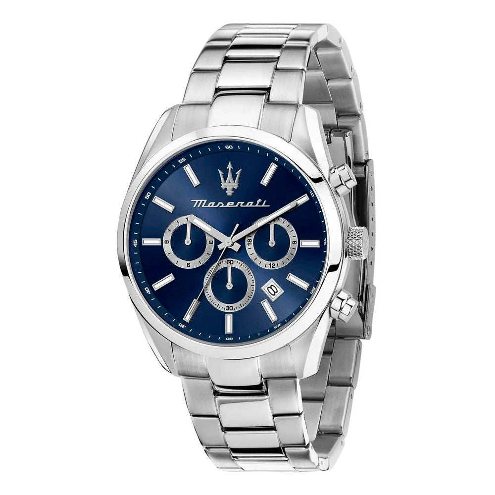Gray Stainless Steel Bracelet Watch