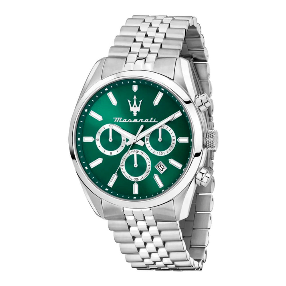 Gray Stainless Steel Dress Watch