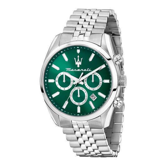 Gray Stainless Steel Dress Watch