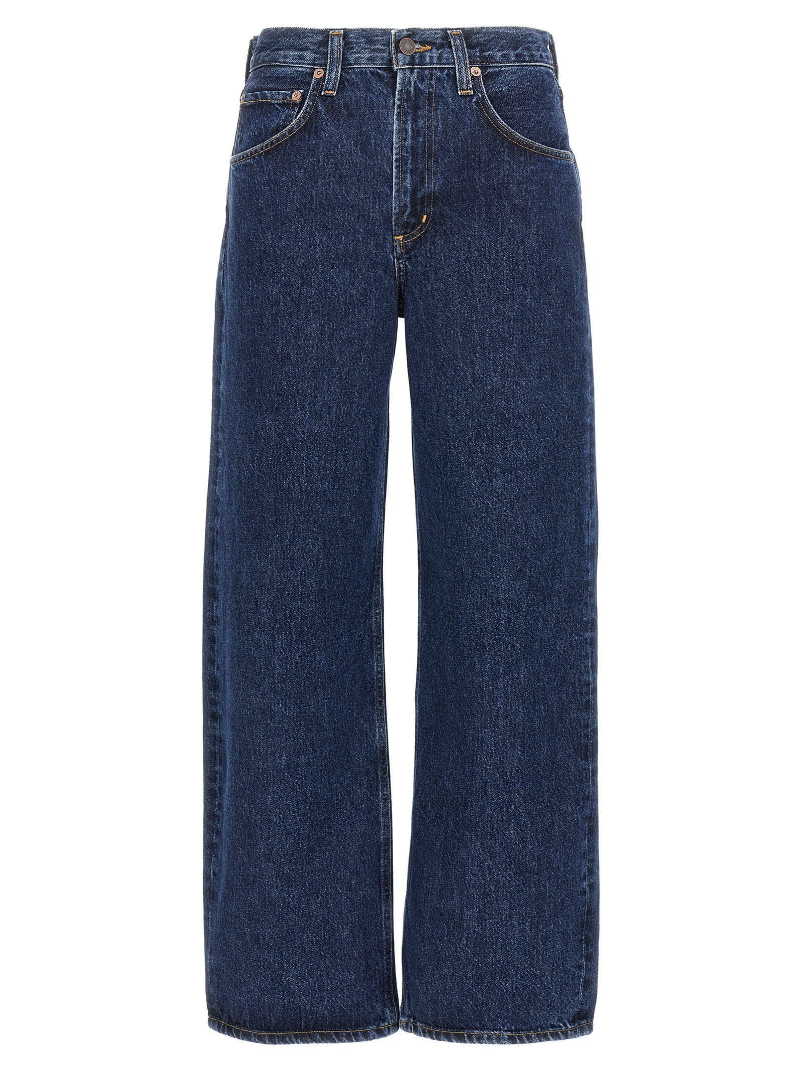 Blue Cotton Jeans Denim