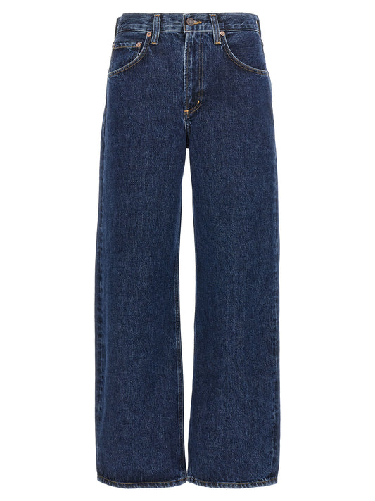 Blue Cotton Jeans Denim