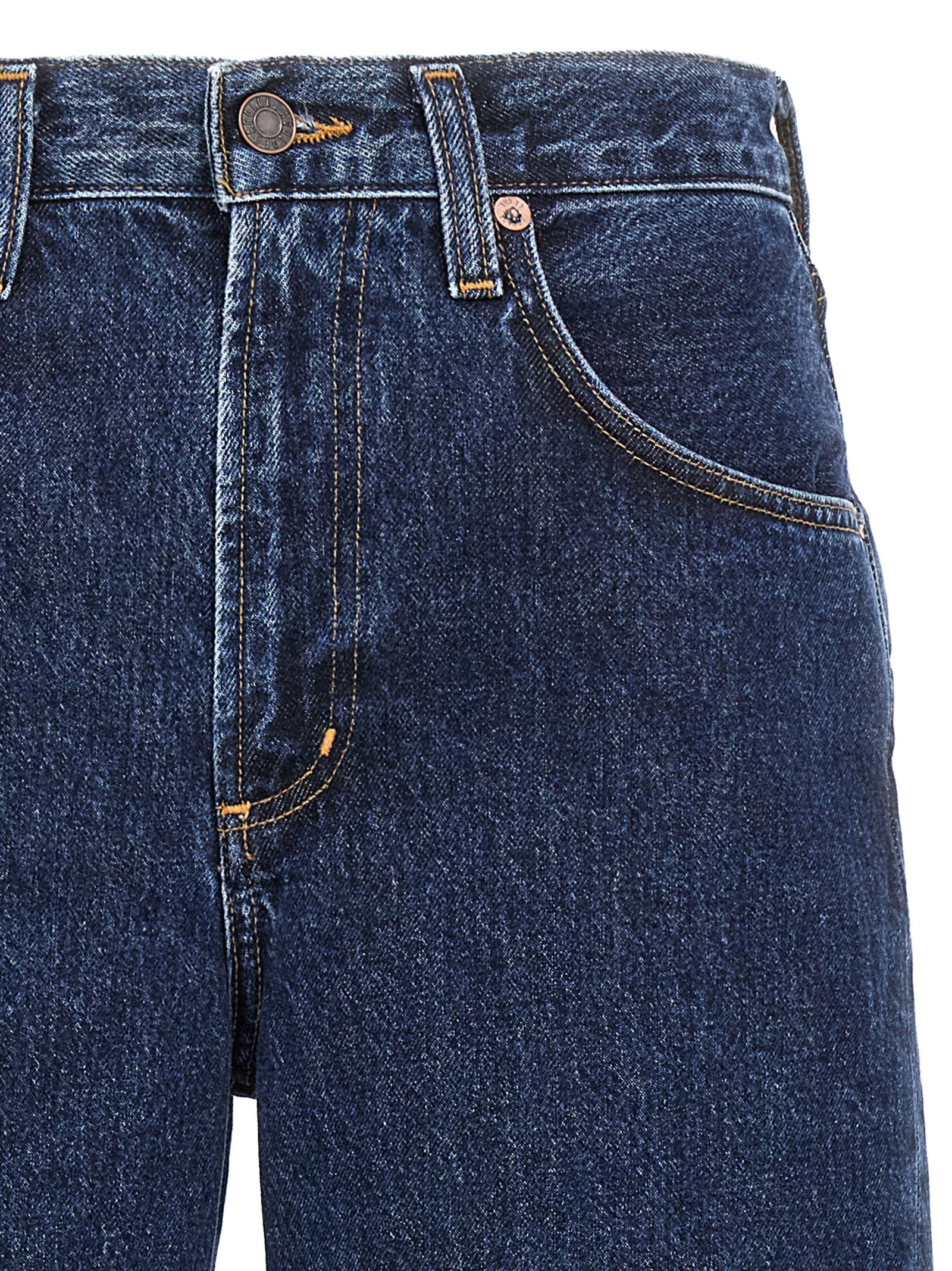 Blue Cotton Jeans Denim