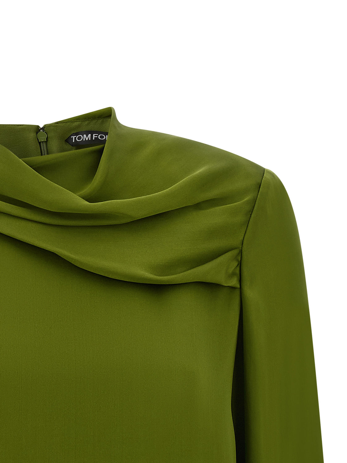 Bicolor Silk Blouse