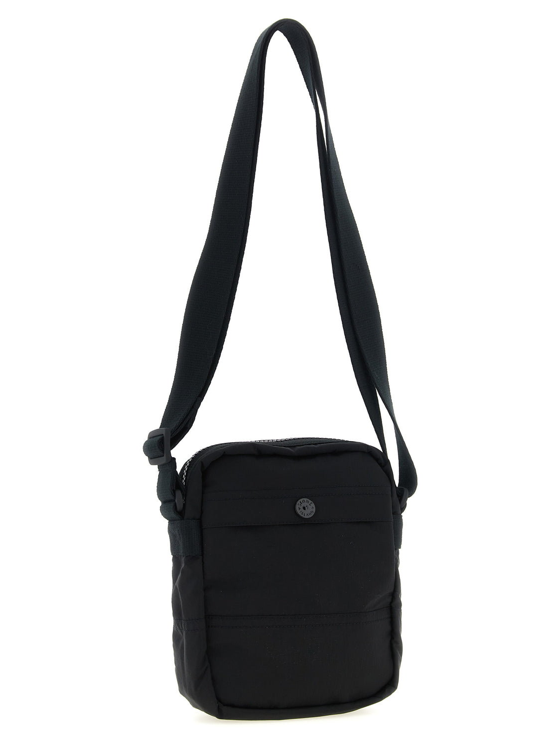 Black Polyamide Crossbody Bag