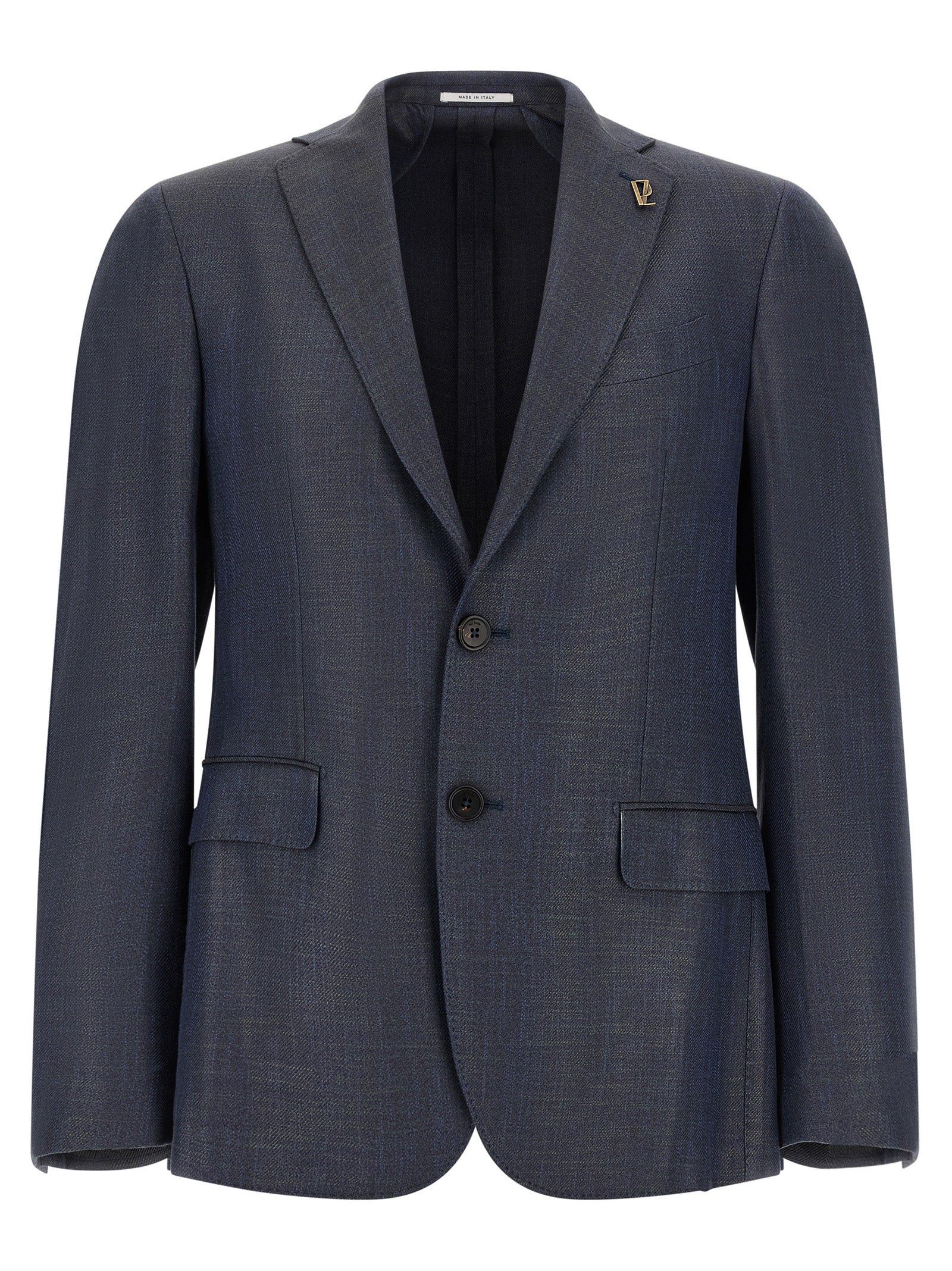Blue Viscose Blazer
