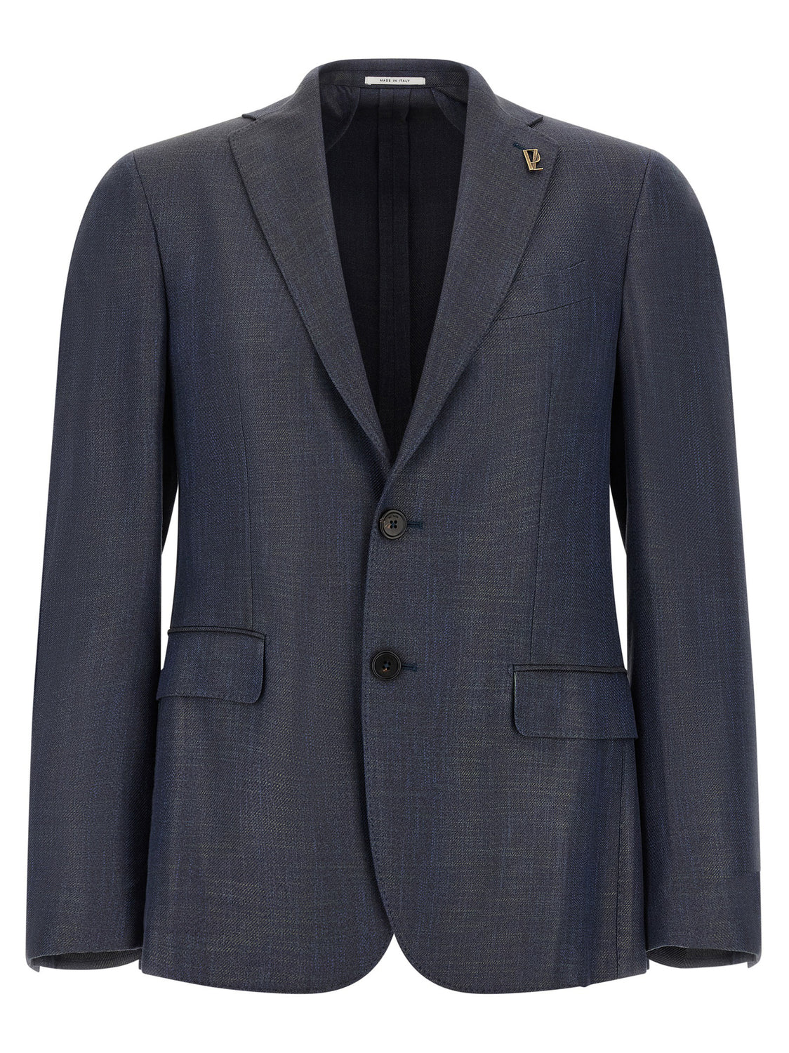 Blue Viscose Blazer