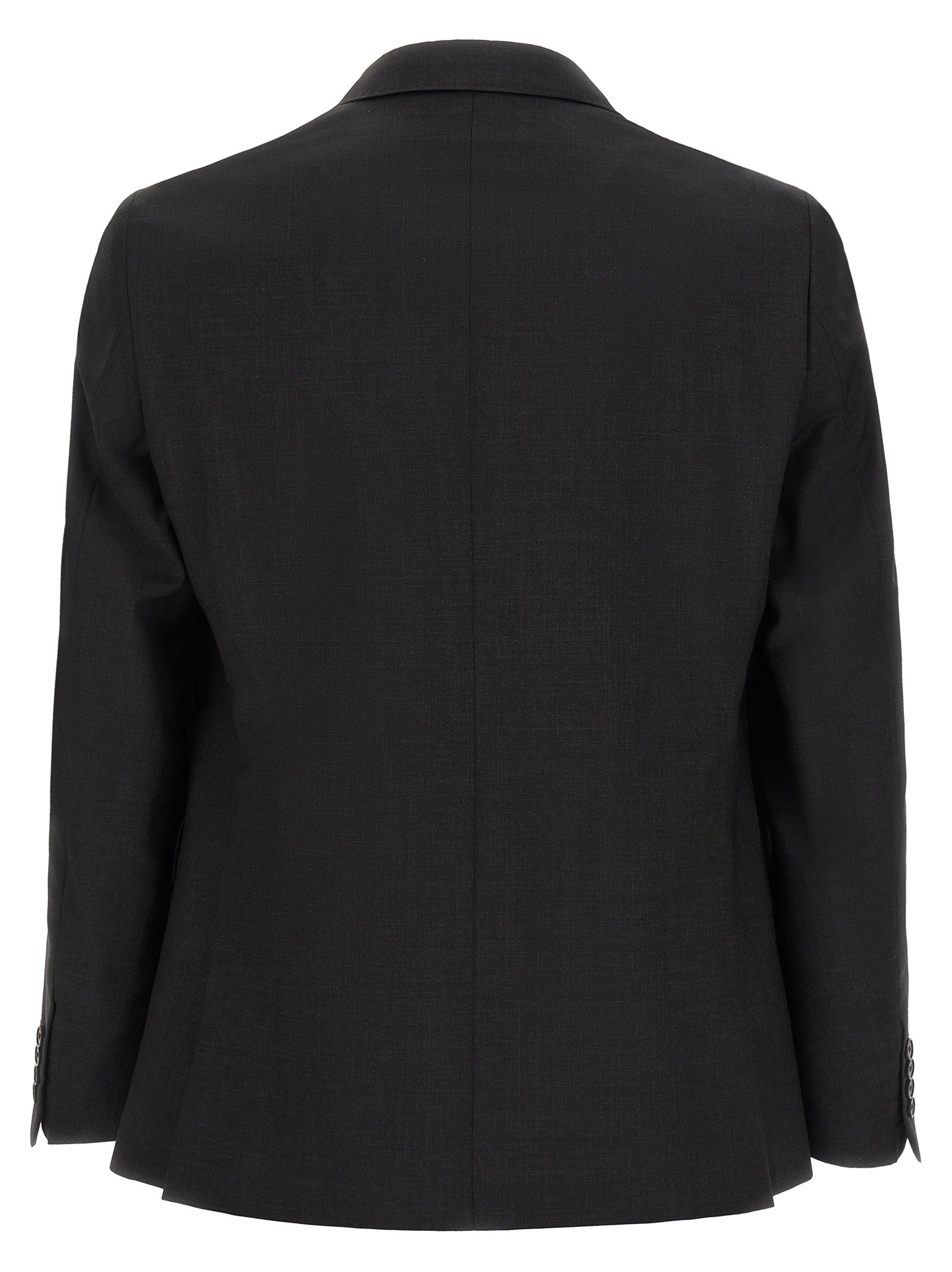 Gray Wool Two-Piece Suit