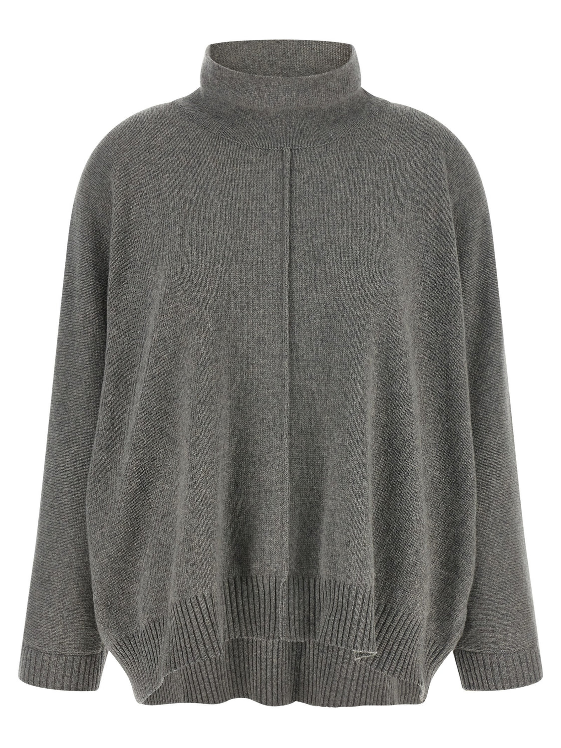 Gray Cashmere Cardigan