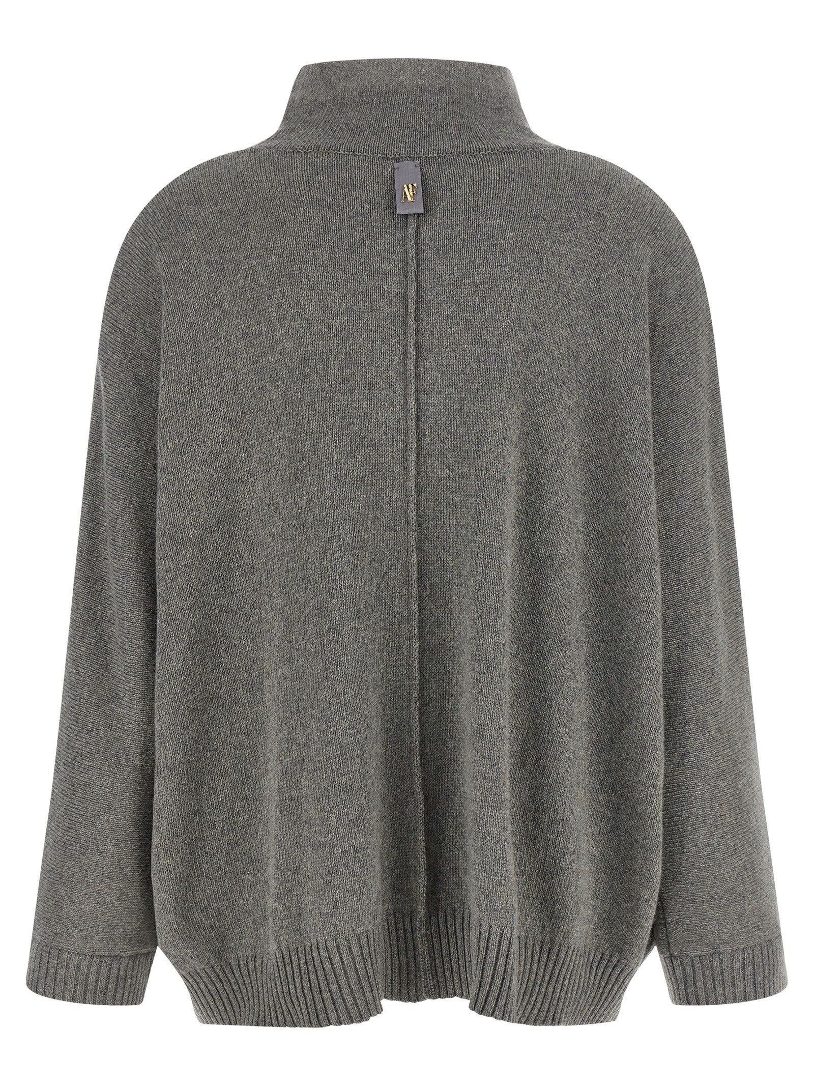 Gray Cashmere Cardigan