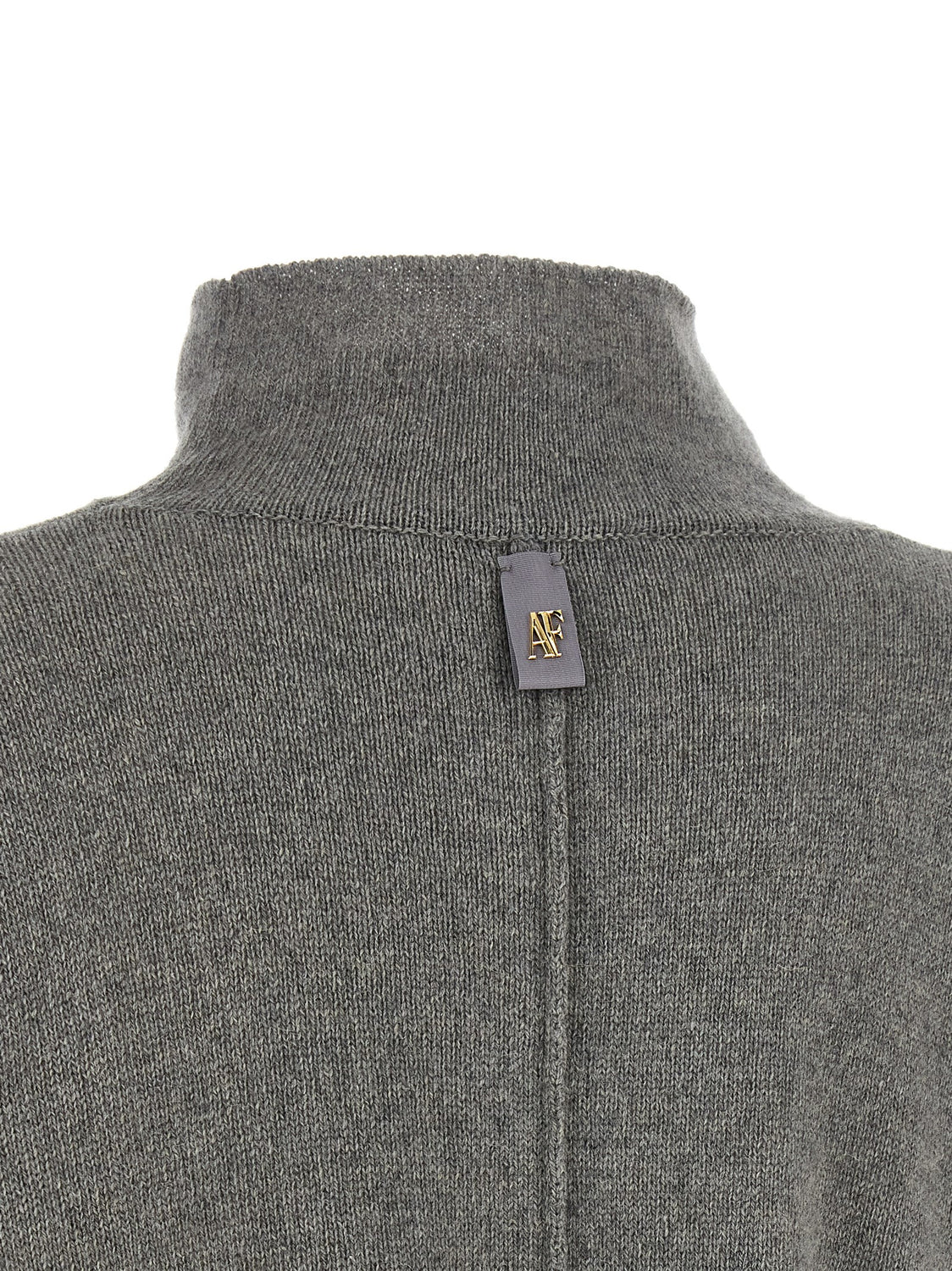 Gray Cashmere Cardigan